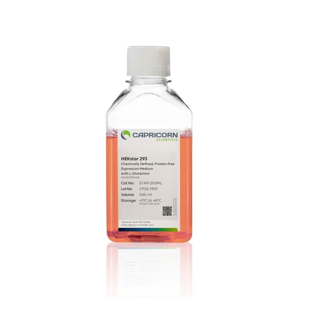 Picture of HEKstar 293, Chemically Defined, Protein-free Expression Medium, with L-Glutamine